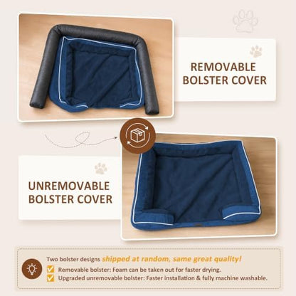 Comfort Expression Waterproof Orthopedic Dog Bed for Medium Size Dog
