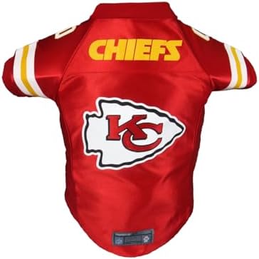 Littlearth NFL Kansas City Chiefs Premium Pet Jersey, Team Color, X-Large