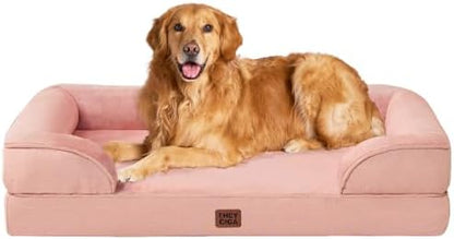 EHEYCIGA Orthopedic Extra Large Dog Bed, Waterproof Washable XL Pet Bed 44"