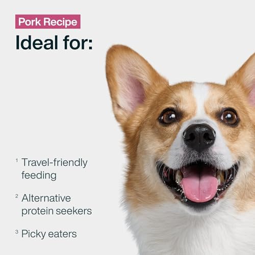 JustFoodForDogs JustFresh Fresh Wet Dog Food or Topper - Pork, 7 Pack