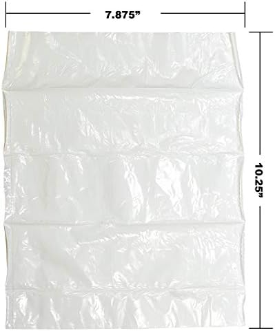 Flush 'n Gone Poop Bag - 10 rolls (100 Bags) - Biodegradable, Compostable, Flushable Poop Bags for Better Environment