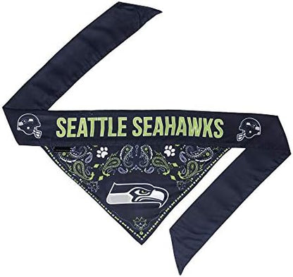 Littlearth NFL Reversible Pet Bandana - Officially Licensed Teams, Sizes XS to XL