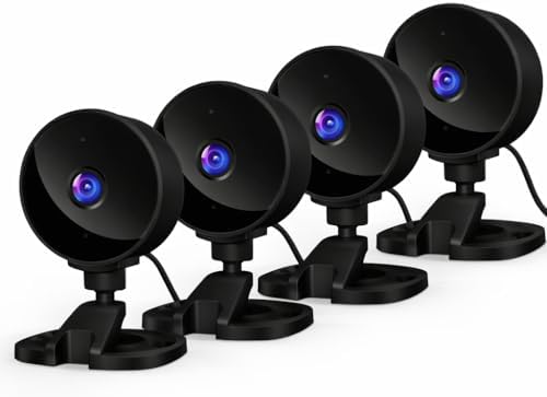 YOTON Indoor Security Camera for Baby Monitor, Home & Pets, 2.4GHz WiFi