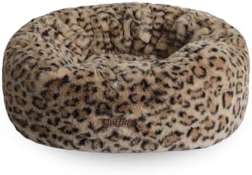UnHide Floof Pet Bed, Extra Soft Dog Bed with Removable Faux Fur Cover