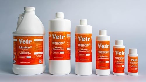 Toltrazuril 2.5% for Horses, Dogs, Cats, 60mL/2 Ounce, for Non-Food Chain Animals