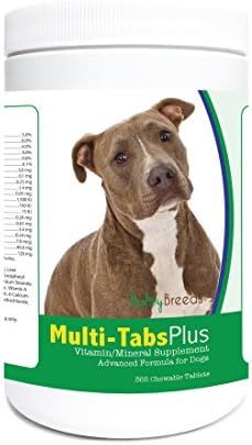 Healthy Breeds Pit Bull Multi-Tabs Plus Chewable Tablets 365 Count
