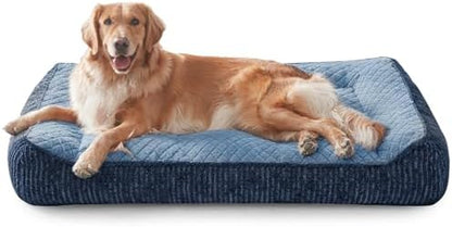 JOEJOY XL Orthopedic Dog Bed for Large Dogs, Extra Thick Foam Pet Bed Sofa