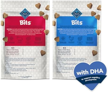 Blue Buffalo Bits Variety Pack Training Treats, 19 oz, 2 ct