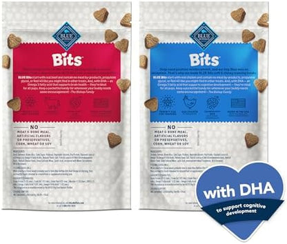 Blue Buffalo Bits Variety Pack Training Treats, 19 oz, 2 ct