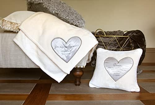 Pavilion Gift Company - So Special 50 x 60 Inches Royal Plush Throw Blanket, Blanket for Couch, Soft Fluffy Sofa Bed Blanket, Birthday Gifts for Mom Friend Bestie Wife Girlfriend, 1 Count, Cream