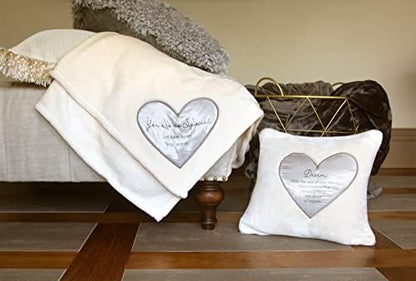 Pavilion Gift Company - So Special 50 x 60 Inches Royal Plush Throw Blanket, Blanket for Couch, Soft Fluffy Sofa Bed Blanket, Birthday Gifts for Mom Friend Bestie Wife Girlfriend, 1 Count, Cream