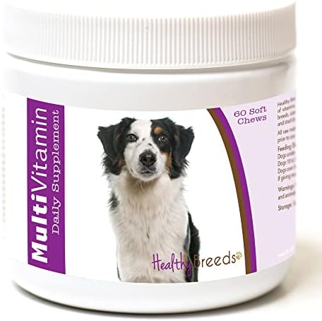 Healthy Breeds Miniature American Shepherd Multi-Vitamin Soft Chews 60 Count (1127-mams-001)