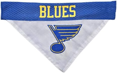 NHL ST.LOUIS BLUES BANDANA for DOGS & CATS, Large/X-Large. - Cute & Stylish Bandana! The Perfect HOCKEY FAN Scarf Bandana, great for Birthdays or any Party!