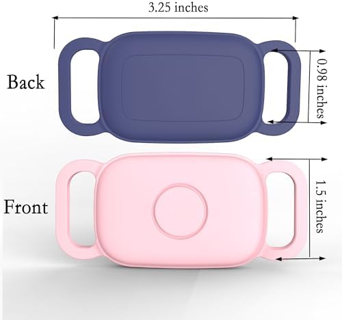[2 Pack] Dog Collar Holder Case for Tile Pro 2024 Tracker