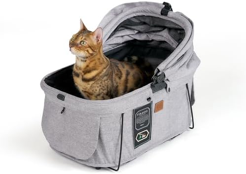 Sway2 Pet Car Seat and Carrier, 2-in-1 Booster Seat for Small Dogs and Cats