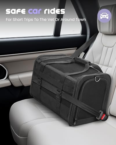 MIDOG Cat Carrier Soft for Small-Medium Cats Up to 25lbs