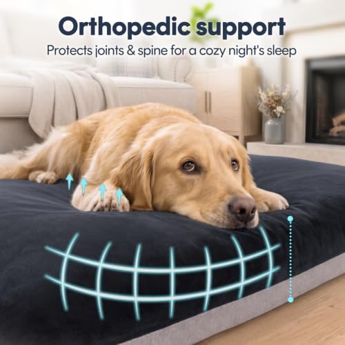 Magic Dog Orthopedic Extra Large Dog Bed 47 Inch, Super Soft XL Pet Bed