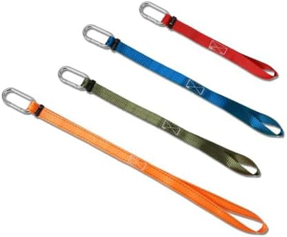 4PCS Horse Bucket Strap Hangers Heavy Duty, Bucket Hangers for Horse Water Feed Bucket Hay Bag Nets, Multi-Purpose Hanging Straps for Horse Stall Barns Gates Trees, 14”/20”*2/26”, RBuAO