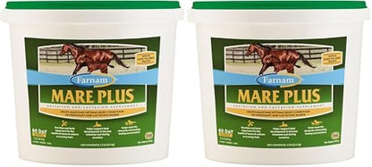 Farnam Mare Plus Gestation & Lactation Supplement 7.5 pounds, 60 Day Supply (Pack of 2)