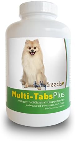 Healthy Breeds Pomeranian Multi-Tabs Plus Chewable Tablets 180 Count