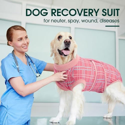 Kuoser Recovery Suit for Dogs After Surgery, Female Dog Onesie for Surgery