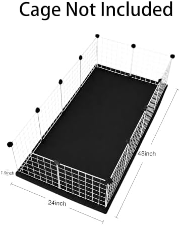 PJYuCien C&C Cage Bottom 24"x48", Easy to Install