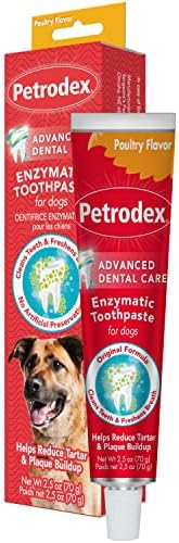 Petrodex Enzymatic Dog Toothpaste, Poultry Flavor, 2.5oz