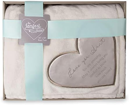 Pavilion Gift Company 19505 Comfort Blanket - Love You Aunt Thick Warm 320 GSM Royal Plush Throw Blanket