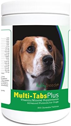Healthy Breeds American English Coonhound Multi-Tabs Plus Chewable Tablets 365 Count