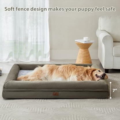WNPETHOME XXL Extra Large Orthopedic for Senior Dog BedComfy Sleeping