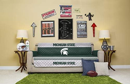 Pegasus Sports NCAA Microfiber Furniture Protector Cover with Elastic Straps