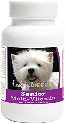 Healthy Breeds West Highland White Terrier Senior Dog Multivitamin Tablets 60 Count