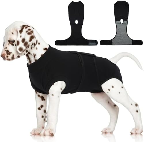 FUAMEY Dog Recovery Suit Male,Dogs Surgery Neuter Suits Puppy Spay Shirts