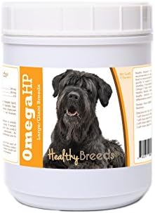 Healthy Breeds Black Russian Terrier Omega HP Fatty Acid Skin and Coat Support Soft Chews 90 Count