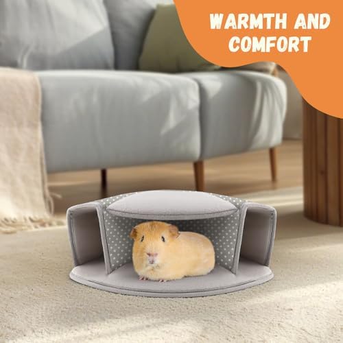 Guinea Pig Hideout, Interactive Guinea Pig Tunnel Bed, Washable