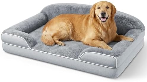 Orthopedic Dog Bed for Extra Large Dogs, 45"x30" XL Dog Couch Bed
