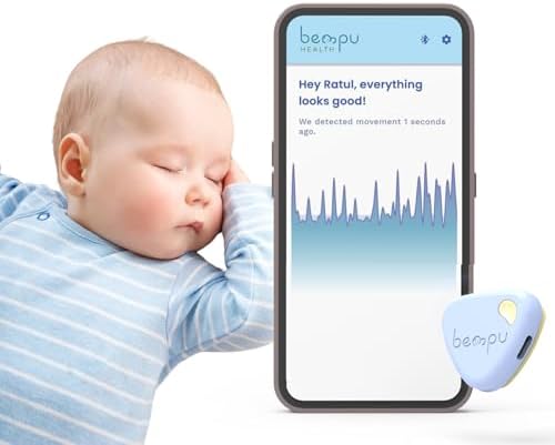 Baby Movement Monitor - Sleep Monitor with Gentle Vibration Alerts