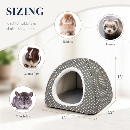 Rabbit Hideout Large Bunny Bed Washable Rabbit House