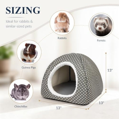 Rabbit Hideout Large Bunny Bed Washable Rabbit House