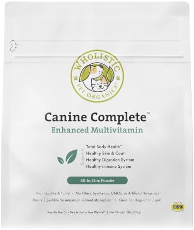 Organic Dog Vitamins, 2 Lb, 90 Scoops
