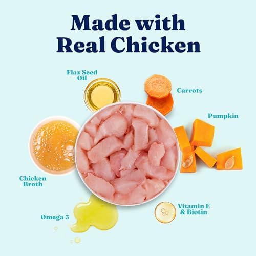 Solid Gold Wet Dog Food Topper, Salmon & Chicken, Skin & Coat, 6ct