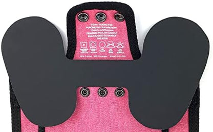 DOWN UNDER OUTDOORS Medium-Large Chicken Saddle Hen Apron Saver (Pink)