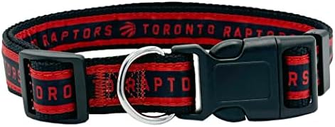 New & Improved Pets First NBA Toronto Raptors Dog & Cat Collar, Size Small Basketball Team Collar