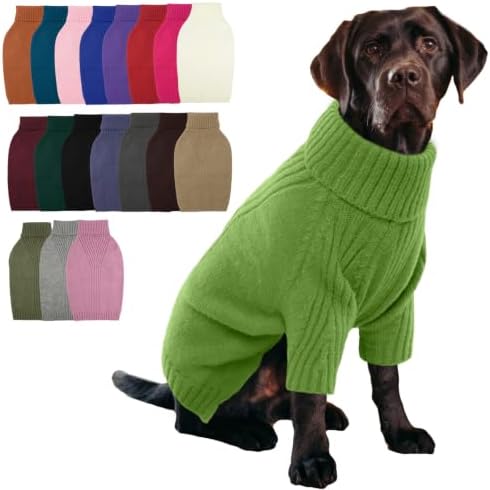 IECOii XXXL Dog Sweater,Warm Dog Sweaters for Extra Large Dogs Girl Boy