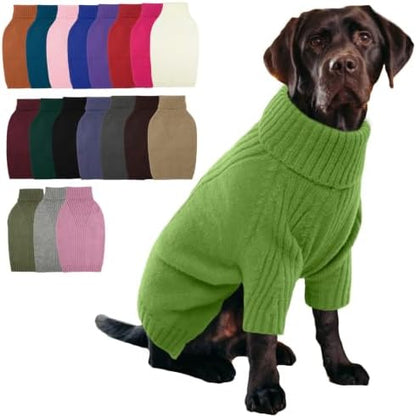 IECOii XXXL Dog Sweater,Warm Dog Sweaters for Extra Large Dogs Girl Boy