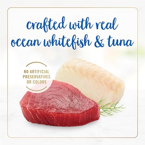 Purina Fancy Feast Classic Pate, Ocean Whitefish & Tuna, 3 oz cans, 24-Pack