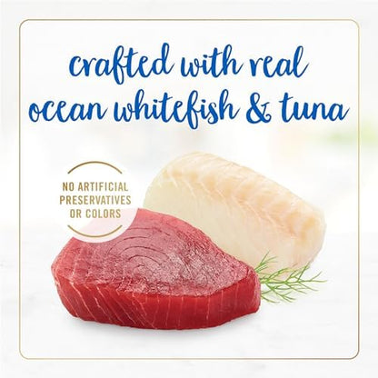 Purina Fancy Feast Classic Pate, Ocean Whitefish & Tuna, 3 oz cans, 24-Pack