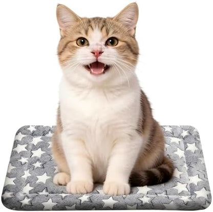 Dog Crate Pad Washable Cat Dog Pet Bed for Crate kennel puppy Mat 18in Gray