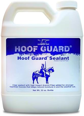 Hoof Guard Sealant Refill, Horse Hoof Protector & Hardener w/Aramid, 32 oz