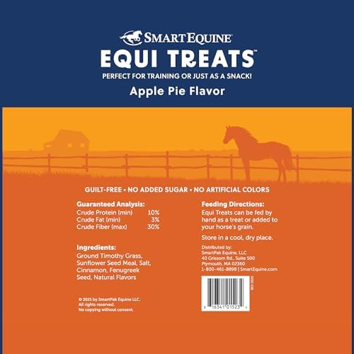 SmartEquine Equi Treats Apple Pie Flavor, 4 lb Bag